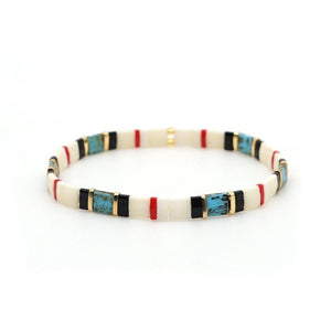 Parliament Tila Bead Bracelet